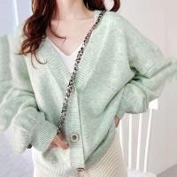 ราคา สินค้าพร้อมส่ง เสื้อคลุมไหมพรม สีพาสเทล สไตล์เกาหลี Oversize เสื้อไหมพรมถัก เสื้อแขนยาว เสื้อกันหนาว เสื้อคาร์ดิแกน (21001296769)