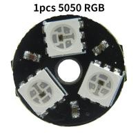 ราคา วง RGB LED 3บิต WS2812 LED 5050ไฟหลอดไฟวงแหวน LED วง RGB LED พร้อมชุดสำหรับ Arduino Diy ไดรเวอร์ในตัว (18402163969)