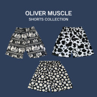 ราคา กางเกงขาสั้นใส่ออกกำลังกายลายช้าง วัว ดอกเดซี่ แบรนด์ Oliver Muscle (21085285069)