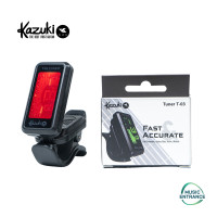 ราคา Kazuki จูนเนอร์ตัวหนีบ รุ่น T 03 Tuner รุ่น T03 สำหรับตั้งสายกีตาร์ เครื่องตั้งสาย จูนเนอร์กีต้าร์ (21148856921)