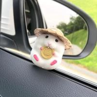 ราคา IJVBTV น่ารักน่ารักๆ หนูแฮมสเตอร์ขโมย หนูแฮมสเตอร์นักชิม ของเล่นตุ๊กตาผ้า คอลเลกชัน Figurine การตกแต่งภายในรถ รูปปั้นรูปปั้นรูปปั้น อุปกรณ์ตกแต่งรถยนต์ เครื่องประดับสำหรับรถยนต์ โมเดลแดชบอร์ดอัตโนมัติ