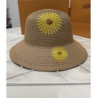ราคา หมวกสานทรงกลม ดอกทานตะวัน หมวกเนื้อแข็ง สินค้าพร้อมส่ง A006 (17771925059)