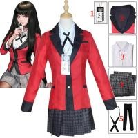 ราคา ชุดชุดคอสเพลย์ผู้หญิง Kakegurui Kakegurui Jabami Yumeko วิกผมเครื่องแบบนักเรียนคอสเพลย์ (19573884038)