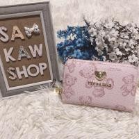 ราคา TTWN BEAR กระเป๋าสตางค์ใบกลางซิปรอบ น้องหมี MCM หนังสวยน่ารัก ของแท้ พร้อมส่ง (20710890862)