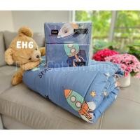 ราคา ชุดผ้าปูที่นอนรุ่น EH 1 6 Cotton House รุ่นสูง 10 นิ้ว ลายการ์ตูนสดใส (18887860175)