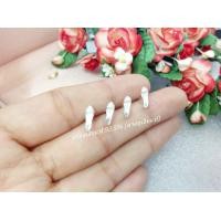 ราคา ต่างหูเงินแท้92 5 ต่างหูจิ๋ว รูปรองเท้าส้นสูง เล็กๆ น่ารักๆ เรือนเงินแท้ (8536593328)