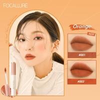 ราคา FOCALLURE Newest Texture เนียนนุ่ม แมท เม็ดสี ลิปสติกเหลว เรียบเนียน กันน้ำ ลิปกลอส (7968395706)