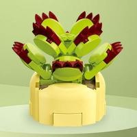 ราคา เลโก้ดอกไม้ บล็อกตัวต่อกระถางมินิ ดอกไม้ประดิษฐ์ กระถางต้นไม้ DIY ของขวัญวันเกิด ดอกไม้เลโก้ ของตกแต่งบ้าน W0147 (16260617792)