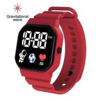 ราคา Gravitational Wave C3 12นาฬิกาอิเล็กทรอนิกส์เรืองแสงกันน้ำนาฬิกาดิจิตอลใส่ได้ทั้งผู้ชายและผู้หญิงหน้าปัด LED ทรงสี่เหลี่ยมสำหรับนักเรียนนาฬิกาอิเล็กทรอนิกส์ปรับได้ (13125190703)