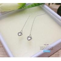 ราคา ต่างหูเงินแท้92 5 แบบก้านเสียบ ร้อยหัวใจตัดลาย งานเล็กๆ น่ารักๆ ค่ะ เรือนเงินแท้ (7649320453)