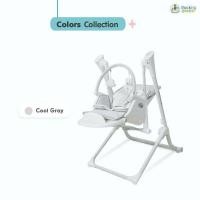 ราคา Rocking kids เก้าอี้ไฮแชร์ เปลไกวอัตโนมติ เก้าอี้ทานข้าวเด็ก Royal Smart Swing high chair 2 in 1 multifunction เก้าอี้ทรงสูง เก้าอี้กินข้าวเด็ก เบาะหนังรองนั่ง (9698024777)