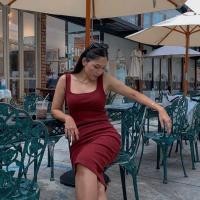 ราคา ชุดเดรสพลัสไซส์ Milin maxidress เดรสโกงหุ่นผ้าร่องญี่ปุ่น พร้อมส่ง (19876613782)