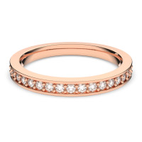 ราคา Swarovski กุหลาบทองแถวเดียวแหวนเพชร S925 แหวนแฟชั่นสตรีเงินสเตอร์ลิงของขวัญวันวาเลนไทน์ของขวัญวันเกิด (19851265301)