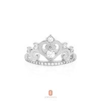 ราคา Jewellista แหวนมงกุฎ Crown เงินแท้ ประดับด้วย CZ (17846620682)