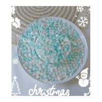 ราคา Sprinkle Sugar น้ำตาลเม็ดแต่งเค้ก ธีมคริสต์มาส หลายรูปแบบ ทานได้ (21039952979)