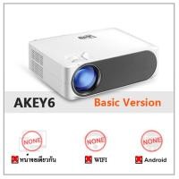 ราคา bday hot deals AUN AKEY6 โปรเจคเตอร์ mini โฮมโปรเจคเตอร์ โปรแจ็คเตอร์ เครื่องฉาย projector 4k wifi android เครื่องฉายหนัง โปรเจคเตอร์ bluetooth โปรเจคเตอร์มือถือ (13273975611)