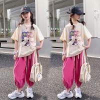 ราคา LOBER เสื้อผ้าเด็กผญ ชุดเซ็ทเด็กผู้หญิง ชุดแฟชั่นเด็กผู้หญิง เสื้อผ้าเด็กโต เสื้อยืดเด็กผญ กางเกงขายาว ชุดเซ็ทเด็ก (21034430326)