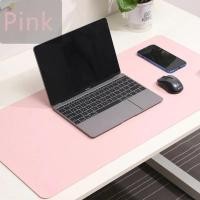 ราคา หนังแผ่นรองปูโต๊ะสีชมพูสี Mousepad Non Slip กันน้ำ Deskmat สำนักงานบ้านคอมพิวเตอร์แล็ปท็อปเมาส์ Pad Xxl Kawaii น่ารักพรม (21170770240)