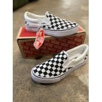 ราคา รองเท้าผ้าใบVANS Slip On Classic Checkerboard (13475310890)
