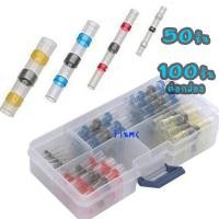 ราคา ท่อหดกันน้ำ ข้อต่อตะกั่ว 10 100ชิ้น เลือกขนาด สีแดง สีน้ำเงิน สีเหลือง ท่อหด หุ้มสายไฟ ข้อต่อ ต่อสายไฟ เชื่อมสายไฟ ท่อหดใส ท่อหดหุ้มสายไฟ ท่อหดใส ท่อหด ตะกั่ว ท่อหดหุ้มฉนวนสายไฟ (17413354993)