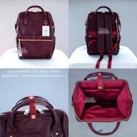 ราคา หนังใหม่ล่าสุด มีป้ายกันปลอม กระเป๋าเป้ หนัง Anello PU Leather RETRO AHB3772 AHB3771 (19786075531)