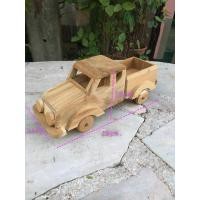 ราคา โมเดลรถ ไม้สักแท้ ล้อหมุนได้จริง ตกแต่งบ้าน (17262828910)