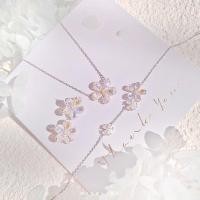 ราคา MixBlink เซ็ต สร้อยคอ สร้อยข้อมือ ต่างหู เงินแท้ 92 5 ส่งฟรี EMS รุ่น Floral (10694265777)