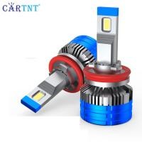 ราคา CarTnT 1คู่ Super Bright H7 H11 H4หลอดไฟ LED ไฟหน้า H8 H7 Led Canbus Light H1 6000K 22000LM H1 H3 H9 H8 H11 HB3 9005 HB4 9006 9004 9007 H13 55W ไฟหน้ารถ Fog Light ข้อผิดพลาดฟรี (15436220858)