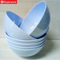 ราคา เครื่องครัว จาน ชามศรีไทยซุปเปอร์แวร์เมลามีนเกรด A ตรานกเพนกวิน ส่งฟรี ส่งตรงจากโรงงาน ชามโคม 8 นิ้ว ชุด 6 ใบ (12450794170)