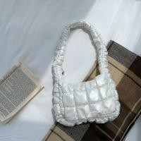 ราคา WFOX PU กระเป๋ารักแร้หนังนุ่มกระเป๋าผ้าฝ้ายลายสก๊อตกระเป๋าสะพายไหล่จีบนุ่ม (18861207124)