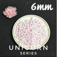 ราคา ลูกปัดแบบหลวมสีรุ้งลูกปัดยูนิคอร์นสำหรับทำเครื่องประดับ DIY สร้อยคอสร้อยข้อมือ ถุงล่ะ500ชิ้น (20401895155)