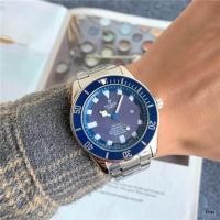 ราคา Brand New Tudor Brand Watch Men Military Waterproof Date Watch Fashion Stainless Steel Quartz Watch Best Gift For Men Hot selling (15059593797)