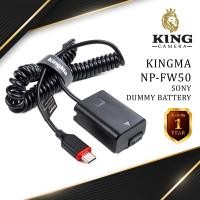 ราคา KINGMA DUMMY Battery SONY NP FW50 มีประกัน 1ปี แบตไลฟ์สด แบตดัมมี่ กล้อง รุ่น NEX a5000 a5100 a6000 a6300 a6400 a6500 A7 A7 II Camera Battery SONY NP FW50 แบตกล้อง (19486267093)