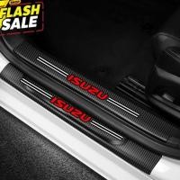ราคา สติกเกอร์ขอบประตูคาร์บอนไฟเบอร์ 4 ชิ้น สำหรับ ISUZU DMAX MUX คิ้วกันสาด ผ้าคลุมรถ สติ๊กเกอร์รถยนต์ กรอบป้ายทะเบียน อุปกรณ์ภายนอกรถยนต์ (17815126106)