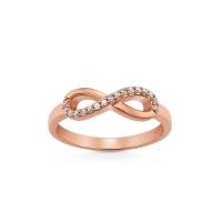 ราคา Jewellista แหวนอินฟินิตี้ Hailey เงินแท้ 925 infinity ประดับพลอย CZ (19295525952)