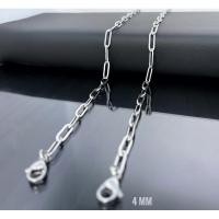 ราคา S 672 สร้อยสแตนเลสคล้องแมส สายคล้องแมส ลาย สร้อยโซ่us เงา 2ขนาด สำหรับคล้องแมส ตะขอก้ามปู สแตนเลสแท้ ไม่ลอกไม่ดำ (13609081586)