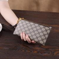 ราคา กระเป๋าสตางค์ผู้หญิงแบบมีซิปมีกระเป๋าเงินแบบบางยาวหลายช่องกระเป๋าเงินผู้หญิงกระเป๋าใส่เงินหนังแท้ใส่บัตรได้หลายใบกระเป๋าคลัตช์หรูหราไฟส่องพื้นที่ (19879890298)