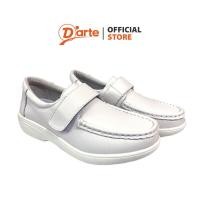 ราคา DARTE รองเท้าพยาบาล รองเท้าคัชชูสีขาว รุ่น D65 22092 (16402463077)