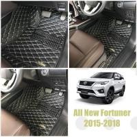 ราคา MatPro พรมปูพื้นเข้ารูป 5D 6D Premium Fitted Leather Car Mats สำหรับรถรุ่น All New Fortuner 2015 2022 เต็มคัน ฟรี แผ่นรองกันลื่น Magic Pad มูลค่า 150 บาท (383764175)