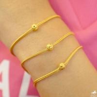ราคา สร้อยข้อมือทองคำแท้ครึ่งสลึง น้ำหนักหนัก 1 9 กรัม ทองคำแท้ 96 5 ขายได้ จำนำได้ มีใบรับประกัน (19417441401)