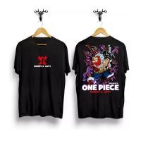 ราคา Kaos T shirt Distro Kaos Motif Luffy Gear 4 Fourth Kaos Anime One S 5XL (21124089803)
