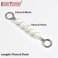 ราคา EverToner Pearl Purse Chain Strap For Crossbody Bag Chain Strap Handbag Chain Replacement Leather Shoulder Bag Chain Strap Bag DIY Bag Accessories (16892270184)