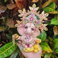 ราคา คเณศน้อยอิ่มทรัพย์อิ่มสุข สีชมพู พระพิฆเนศปางเด็ก พระพิฆเนศเบบี้ พระพิฆเนศน่ารัก เพื่อความเป็นสิริมงคล มันคงยั่งยืน (18810264191)