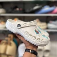 ราคา สีครีม Bone New arrival 4์ Colours รองเท้าแตะผู้หญิ่ง ผู้ชาย Crocs Classic Clog รองเท้าผู้หญิงแบบรัดส้น รองเท้าแตะลำลอง รองเท้าครอส์ รองเท้าเผื่อสุขภา (16673871068)