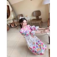 ราคา ๋Jisoo พร้อมส่ง M 2XL Ai4 dress เดรส เดรสสั้น เดรสสีขาว คอกะลาสี เดรสสีชมพู เดรสสาวอวบ เดรสลายดอกไม้ เดรสน่ารักๆ ใส่ไปงานแต่ง ใส่ไปเที่ยว ใส่ไปทะเล เดรสเสื้อแขนยาว มินิเดรสกระโปรงแขนยาวพิมพ์ลาย NEW AR