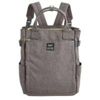 ราคา กระเป๋าAnello 10 pocket 2 way backpack ผ้าแคนวาส มีป้ายกันปลอม กระดุมแบบใหม่ คำว่า carrot co เป้สพายหลัง Size คลาสสิก 35 x 29 x 16 cm (17464255947)