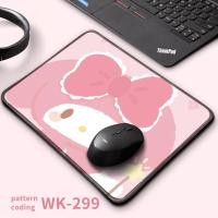 ราคา แผ่นยางแผ่นรองเมาส์ขนาด37 25ซม แผ่นทำความสะอาดโต๊ะคอมพิวเตอร์สำนักงานลายการ์ตูนสีชมพูแผ่นรองเมาส์กลาง (17806370083)