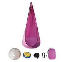 ราคา การตั้งแคมป์กลางแจ้งสวิงกลางแจ้งเก้าอี้แขวนสำหรับเด็กลานภายในครัวเรือนในร่มพร้อมเบาะเป่าลมผ้าร่มชูชีพป้องกันการกลิ้งหล่นเก้าอี้แขวนสำหรับเด็ก (20239103709)