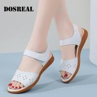 ราคา รองเท้าแตะรัดส้นชาย DOSREAL สำหรับผู้หญิงพื้นรองเท้ายางหนังแท้สไตล์ใหม่เกาหลีรองเท้าแตะผู้หญิง Espadrille (19808201023)