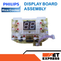 ราคา DISPLAY BOARD ASSEMBLY อะไหล่แท้สำหรับหม้อหุงข้าว PHILIPS รุ่น HD3030 996510066519 (20951883151)